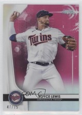 2020 Bowman Sterling Prospects Pink Refractor /75 Royce Lewis #BPR-8