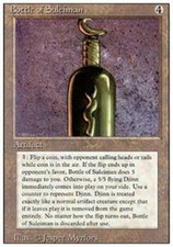 Bottle of Suleiman ~ Moderately Played 3rd Edition Revised MTG Magic UltimateMTG