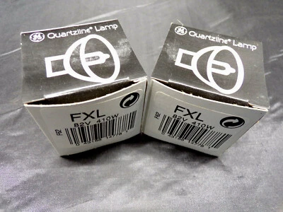 (2) FOTO FXL, PROYECTOR, ESCENARIO, ESTUDIO, LÁMPARA/BOMBILLAS A/V ENVÍO RÁPIDO GRATUITO GE Foto 1 de 4