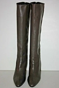 PARALLELE Bottes Tout Cuir Gris Foncé Doublées Cuir T 6.5 UK / 40 FR TBE - Imagen 1 de 8