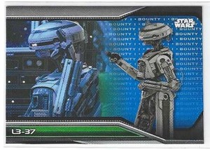 2021 TOPPS STAR WARS BOUNTY HUNTERS BLUE LEVEL 1 #B1-41 L3-37