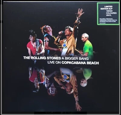 👅The Rolling Stones        A Bigger Bang Live Colored Vinyl 🟢🟡🔵 - Image 1 of 2