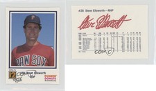 1989 Dunkin' Donuts Pawtucket Red Sox Steve Ellsworth