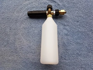 PRESSURE WASHER SNOW FOAM LANCE BOTTLE GENUINE PA FOR KARCHER EASYLOCK TRIGGER - Picture 1 of 12