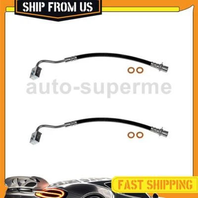 Juego de 2 mangueras de freno traseras Dorman para Jeep Grand Cherokee 2016-2018 5,7 L Foto 1 de 4