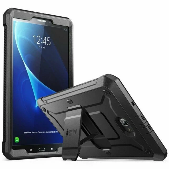 SUPCASE The Unicorn Beetle Pro Full-Body Case for Samsung (Galaxy Tab A) 10.1 inch - Black