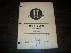ORIGINAL JOHN DEERE  I & T SHOP SERVICE MANUAL SERIES 6030 TRACTOR  - Picture 1 of 6