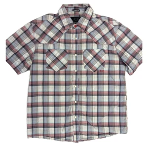Oakley Shirt Men's Medium Multicolor Pearl Snap Western REG Fit Short Sleeve - Picture 1 of 7