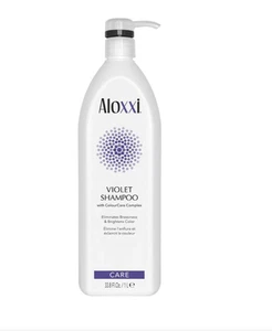 ALOXXI Violet Shampoo – Purple Shampoo for Blonde, White & Grey Hair - Picture 1 of 3