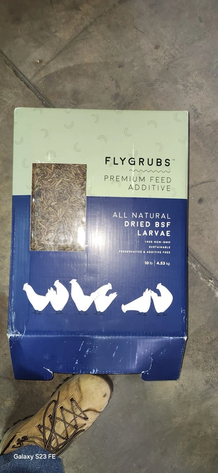 Chicken Feed Flygrubs 10 Lb Bag Made In USA - Image 1 of 1