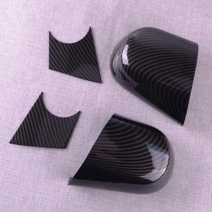 Carbon Fiber ABS Door Mirror Base Cover Trim Fit For Jeep Wrangler JL Gladiator - Bild 1 von 6