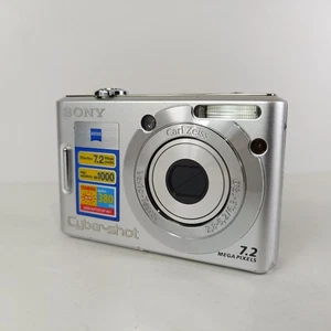 Sony Cybershot DSC-W35 7.2MP Digital Camera sony Digital Camera Working Order - Picture 1 of 12