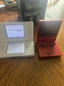 Nintendo Game Boy Advance Sp And Nintendo Ds Lite Lot - Picture 1 of 4