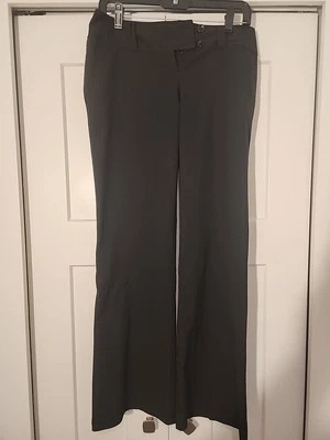 Womens Tracy Evans Limited Pin Stripe Black Flare Leg Dress Pants Size 5 - Image 1 of 4