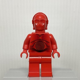 LEGO Star Wars sw0344 R-3PO Red Protocol Droid Minifigure 7879