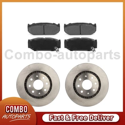 Rotores de disco delanteros pastillas de freno de cerámica para Suzuki Swift 2007 2008 2009 2010 2011 Foto 1 de 4