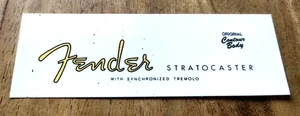 FENDER stratocaster 1954/60 HEADSTOCK LOGO TETE DE GUITARE FENDER strato 54/60 - Bild 1 von 2