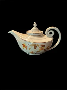 Antique Hall's Superior Quality Kitchen Dishes Jewel Homemakers Aladdin Tea Pot - Picture 1 of 10