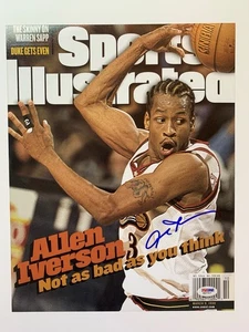 Allen Iverson signed 11x14 autographed photo PSA ITP Authenticated - Picture 1 of 3