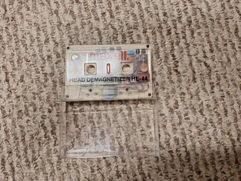 Desmagnetizador de cabezal electrónico Maxell HE-44 de colección con estuche  Foto 1 de 2