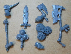 Maggotkin of Nurgle - Putrid Blightkings - Weapons Shields Arm (d) Bits Bitz AoS - Picture 1 of 1