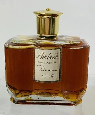 Ambush de Dana Cologne Splash 4,0 FL. OZ. Sin caja. Vintage Foto 1 de 4