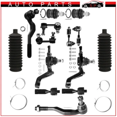 14x For 2001-2004 Toyota Tacoma Tie Rod Ball Joints Rack and Pinion Bellow Kit - Изображение 1 из 4