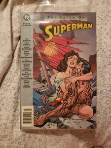 DC Comics La Morte di Superman Trade Libro in brossura - Foto 1 di 2
