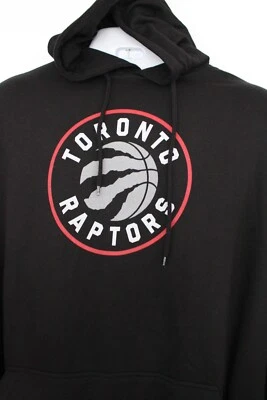 TORONTO RAPTORS BLACK HOODED SWEATSHIRT SZ: 6XL 6X NWT - Image 1 of 2