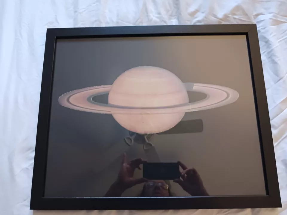 Настенные картины в рамке потрясающий сенсационный Сатурн ✨️ - Изображение 1 из 1