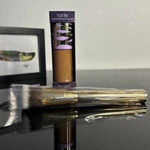 Tarte Face Tape Foundation 53N Deep Neutral/Tarte Pinsel 1,01 Oz. Kostenloser Versand A6 - Bild 1 von 3