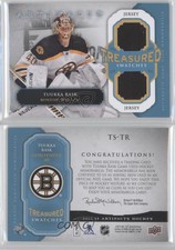 2013-14 Upper Deck Artifacts Treasured Swatches Tuukka Rask #TS-TR