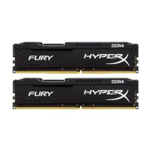 Kingston HyperX Fury schwarz 16 GB (2x8GB) HX421C14FBK2/16 PC4-17000U   #110102 - Bild 1 von 1