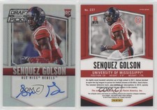 2015 Panini Prizm Collegiate Draft Picks Silver Senquez Golson Rookie Auto RC