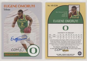2021-22 Chronicles Draft Picks Hoops Retro Orange Eugene Omoruyi Rookie Auto RC