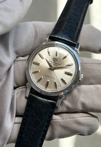 Vintage Jules Jürgensen Constellation AS 1700/01 Automatic 34mm Ref. 54043 w Box - Picture 1 of 21
