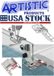 Clear Seam Guide Foot #4130348-45 For Husqvarna Viking Sewing Machine - Bild 1 von 1