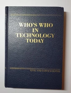Who's Who in Technology Today, Second Edition, 1981 (Hardcover) - Picture 1 of 10