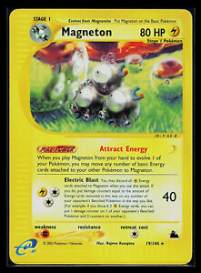 Pokemon Card - Magneton - Skyridge 19/144 Reverse HOLO Rare