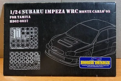 HOBBY DESIGN 1/24 - Ref.HD02-0037 - PHOTO ENGRAVINGS x SUBARU IMPREZA WRC 2005 - Image 1 of 4