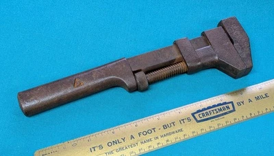 Vintage 1940's BILLINGS "Coes" 10" Heavy Duty All-Steel Adjustable Monkey Wrench - Image 1 of 4