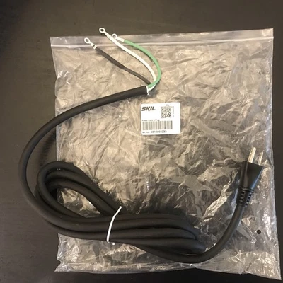 Cable de alimentación eléctrica y enchufe de repuesto Skil genuino OEM 4810003233  Foto 1 de 4