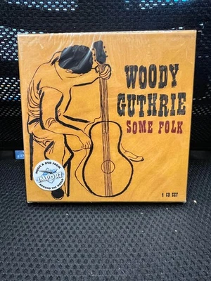 WOODY GUTHRIE - Some Folk - CD - Box Set Import - **Mint Condition** - Image 1 of 4