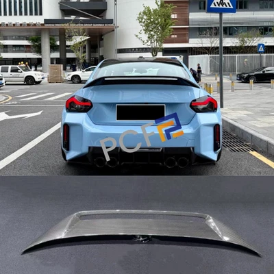 Alerón trasero de carbono seco estilo AR para BMW G42 M240i G87 M2 2022-2025 Foto 1 de 4