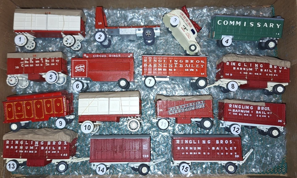 Circus RARE Vintage HO Ringling Brothers Circus  Vehicles - PICK 1 - READ Notes - Image 1 of 1