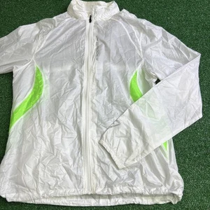Brooks Packable Shelter Technology Running Reflective Windbreaker White Size S - Picture 1 of 13