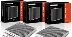 A-Premium Ford & Lincoln Cabin Air Filter Activated Carbon Compatible 3 Pack - Picture 1 of 6