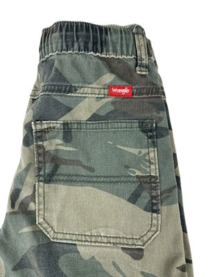 Joggers cargo para jugadores Wrangler para niños - camuflaje, pull-on, talla 12 ajustados Foto 1 de 4