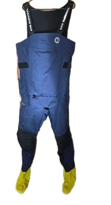 Mustang Survival MP2000 ARC™ Bib - Size Large - Sample Suit Navy/Yellow - Image 1 of 4