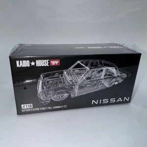 Mini GT x Kaido House 1:64 Datsun 510 Pro Street Full Carbon V1 KHMG110 - Picture 1 of 1